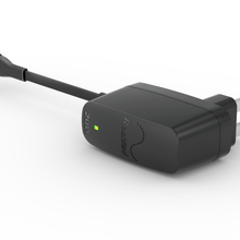 Load image into Gallery viewer, Black electronic device with a cable on a white background