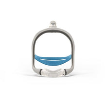Load image into Gallery viewer, A tube-up nasal mask with a SpringFit frame wrapped in soft, breathable fabric and a ComfiSoft nasal cushion.