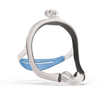 Load image into Gallery viewer, A tube-up nasal mask with a SpringFit frame wrapped in soft, breathable fabric and a ComfiSoft nasal cushion.