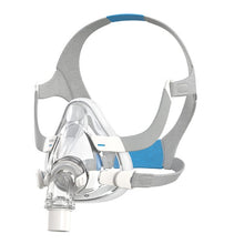 Load image into Gallery viewer, An image of the ResMed AirTouch F20 Complete Mask System, featuring a full face mask design with a grey frame and a foam cushion.