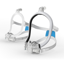Load image into Gallery viewer, CPAP mask with headgear on a white background
