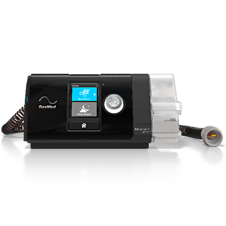 Photo of AirSense 10 AutoSet Machine with ClimateLineAir™ Heated Tubing